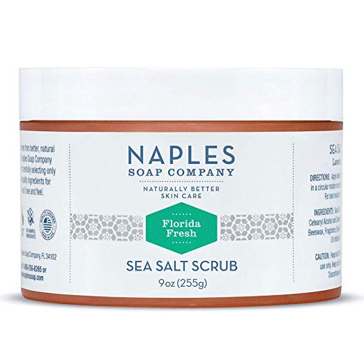 Naples Soap Natural Sea Salt Scrub